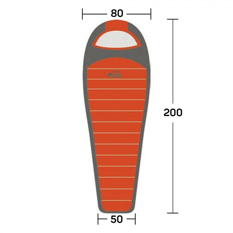 Спальный мешок Tramp Oimyakon T-Loft Compact правый TRS-048С