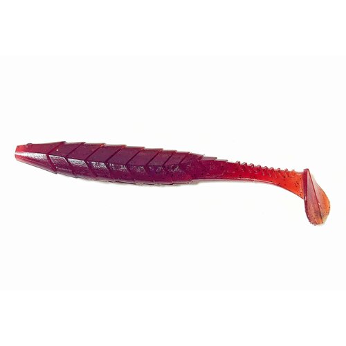 Мягкая силиконовая приманка Pike Minnow 20см; 1шт; Красный/Grape (UV) стингер rfishing 20 2шт приманка pike minnow 7 8 20см 021 arbuz 2 шт