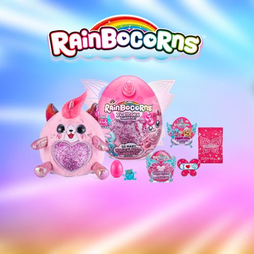 Игрушка ZURU Rainbocorns Fairycorn яйцо зуру фея фейрикорн розовый 29 см