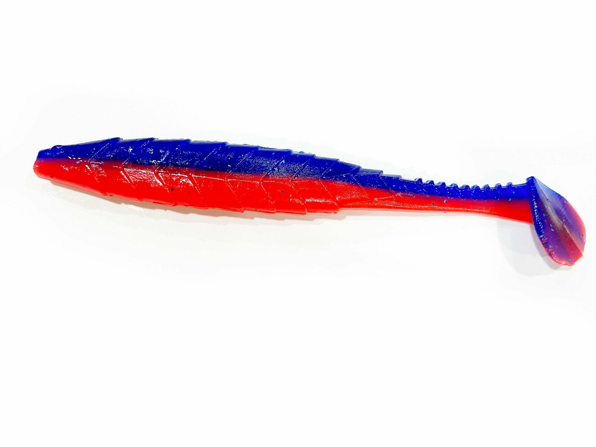 Мягкая силиконовая приманка Pike Minnow 20см; 1шт; Фиолетово-красный/Violet-fire (UV)