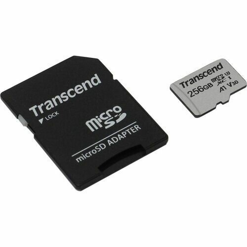 Карта памяти TRANSCEND 300S-A microSDXC 256GB TS256GUSD300S-A — фото 1
