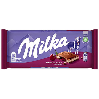 Шоколад Милка с вишней - Milka Cherry 100gr