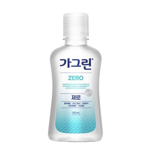 ополаскиватель для полости рта garglin zero mild mint 750ml Ополаскиватель для полости рта Garglin Zero 100 мл