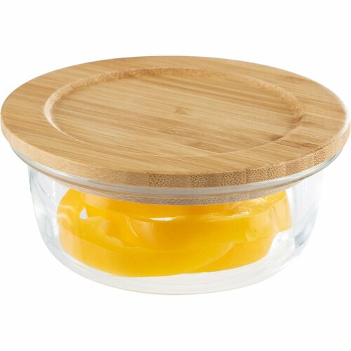 Контейнер круглый Bambu 400 мл стеклобамбук 1535₽