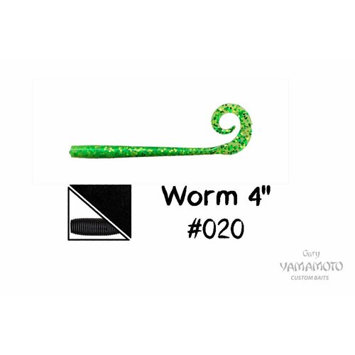 приманка gary yamamoto worm 6 215 0000682377 Higashi Приманка GARY YAMAMOTO Worm 4 #020