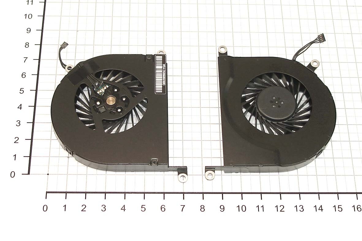 Вентилятор (кулер) OEM для ноутбука Apple Macbook Pro 17" A1297 series левый