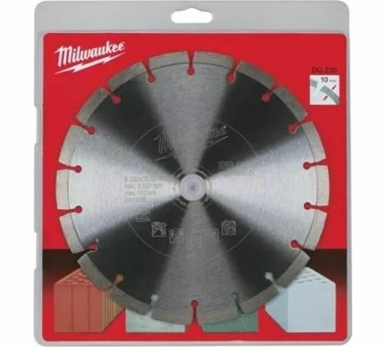 Алмазный диск DU 230 Milwaukee