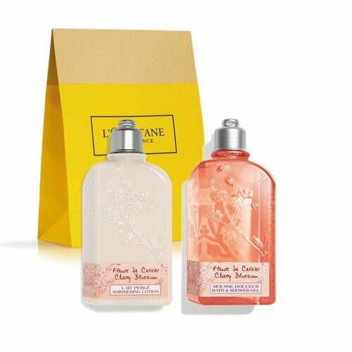 L'Occitane en Provence Подарочный набор средств для ухода за кожей Cherry Blossom Body Care Duo