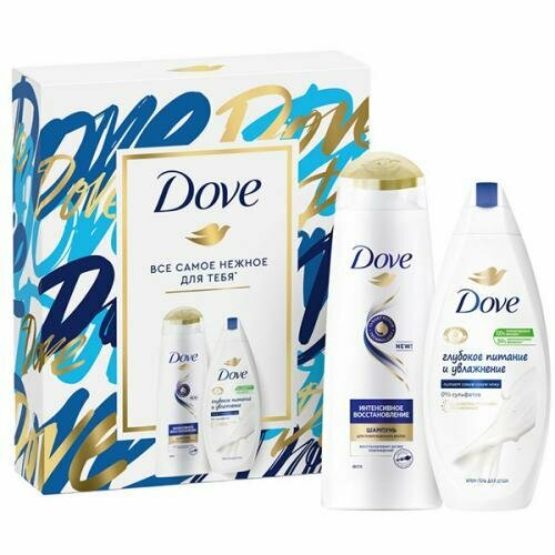 Dove Набор подарочный Красота и сияние, 500 мл