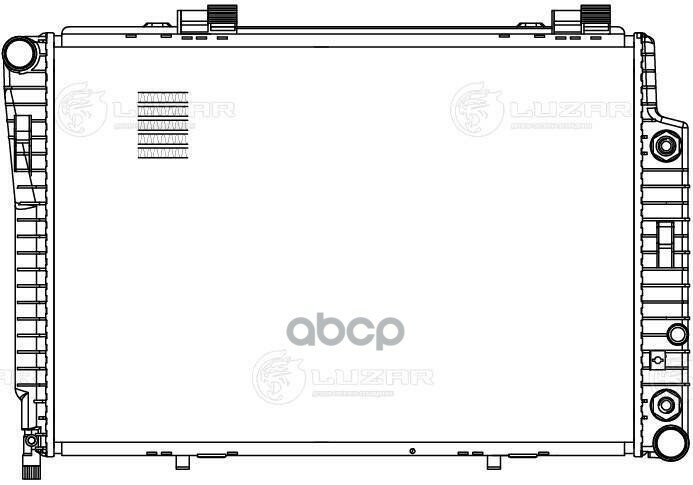 Радиатор Охл. Для А/М Mercedes-Benz E (W210) (95-)/C (W202) (93-) A/C+ (Lrc 1508) LUZAR арт. LRc1508