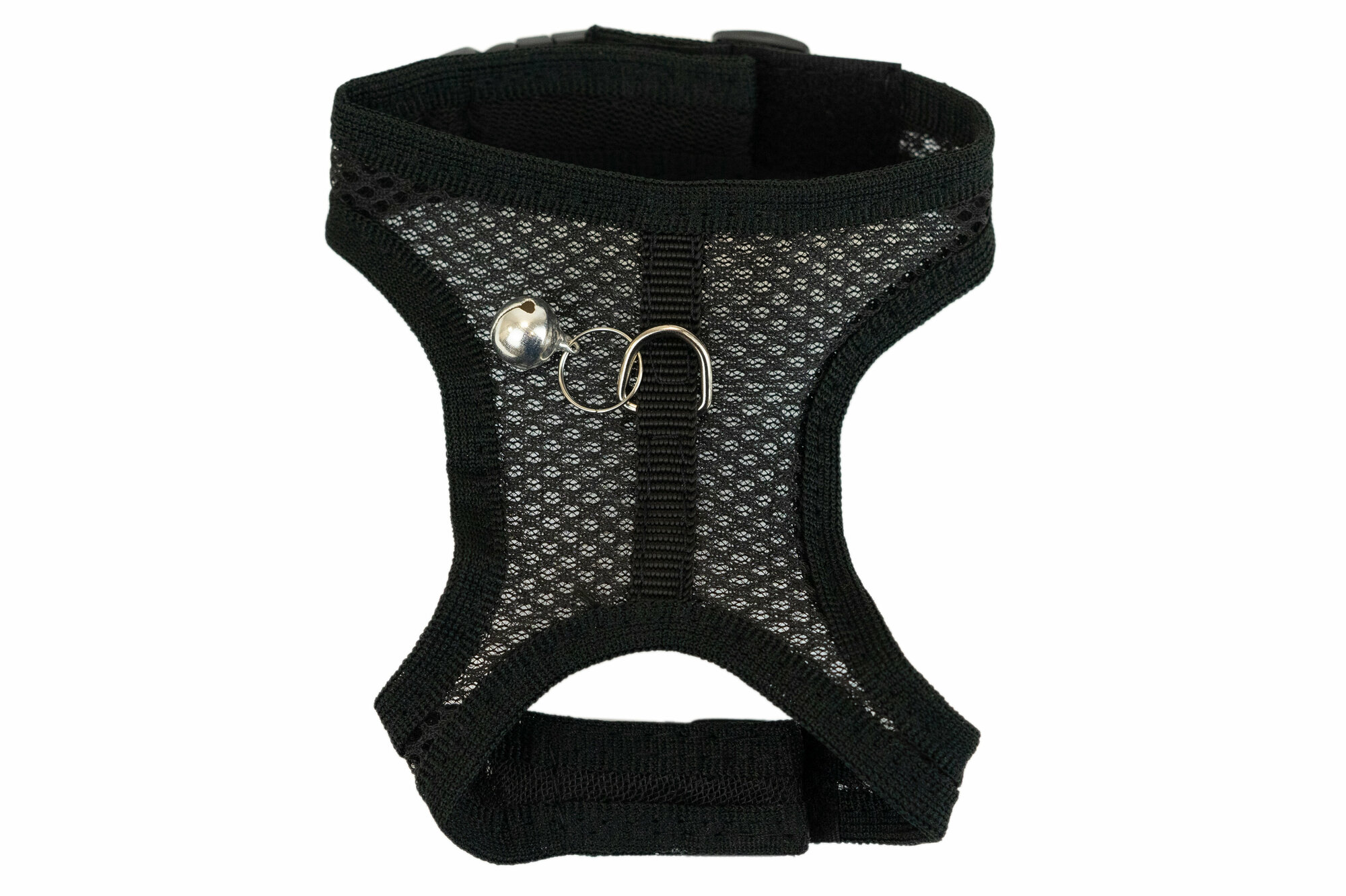 фото Дарэлл-аэро Шлейка-Поводок для кроликов и кошек 3d-сетка №5 (обхв. груди 24-29см) черная