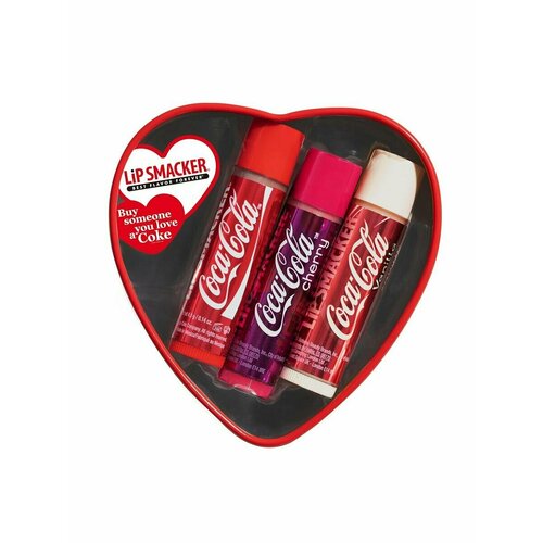 Бальзам для губ Lip Smacker с ароматом Coca Cola 3шт