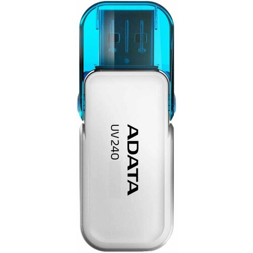 Флэш-накопитель 64GB AUV240-64G-RWH WHITE ADATA