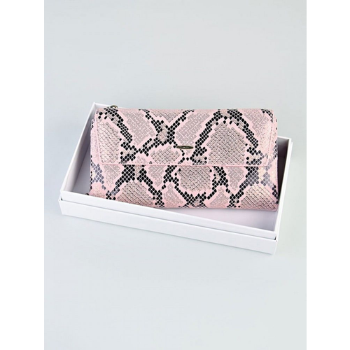 фото Кошелек walletcomfort, фактура зернистая, розовый ryzenbaks