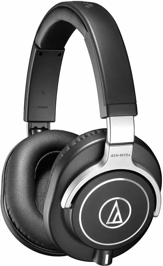 Наушники Audio-Technica ATH-M70X, 2.5 мм/3.5 мм, мониторные, черный [80000182]