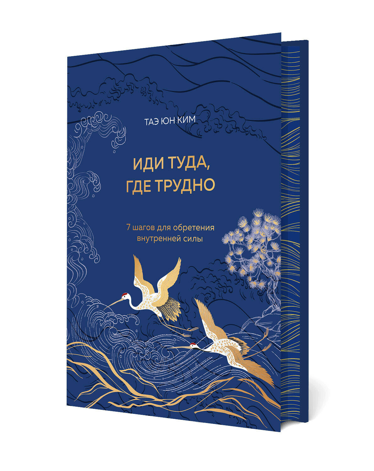 Ким Т. Иди туда, где трудно. 7 шагов для обретения внутренней силы (подарочное оформление: цветной обрез, цветной блок, тиснение фольгой на обложке,