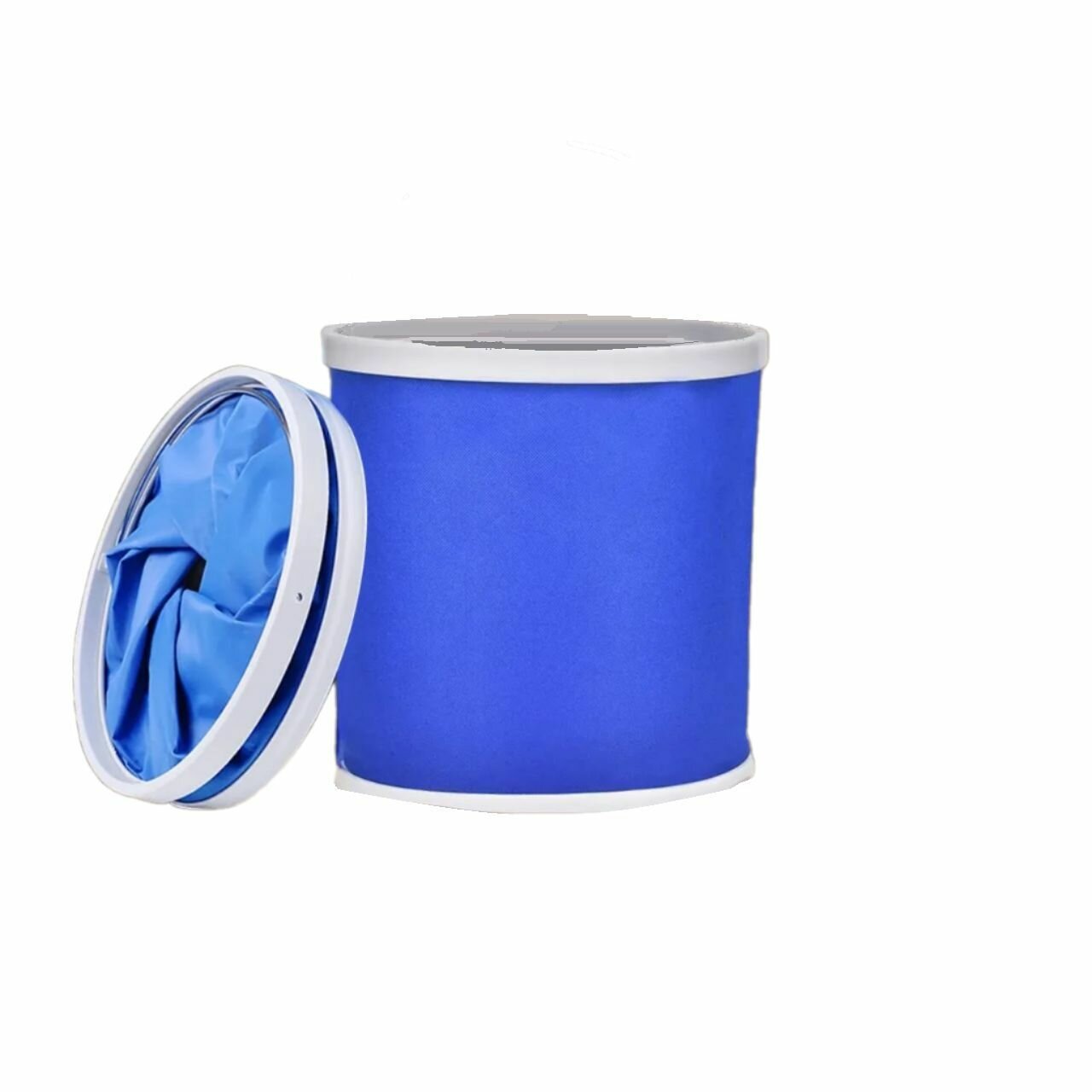 Ведро складное 9 л, автомобильное , уникальная конструкция , кольца