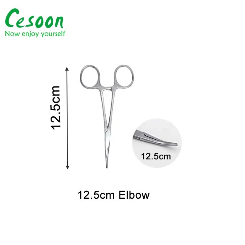 Cesoon Ортодонтические щипцы из нержавеющей стали 12,5/14 см, 12.5cm Elbow