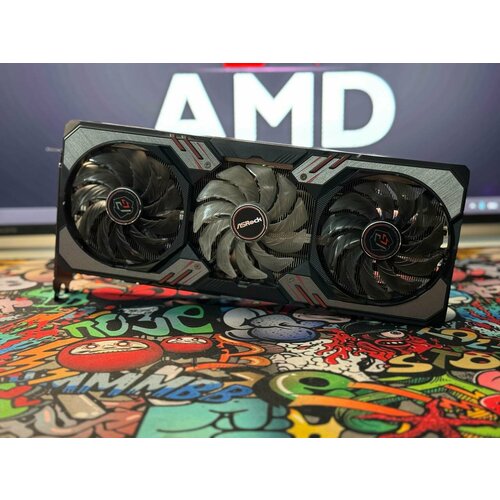 Видеокарта ASRock Radeon RX 6800 Phantom Gaming D 16 GB GDDR6 PCI Express 40 5029700₽