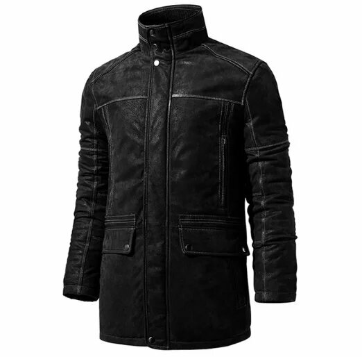 Куртка кожаная