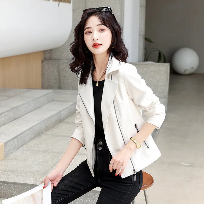 Куртка кожаная