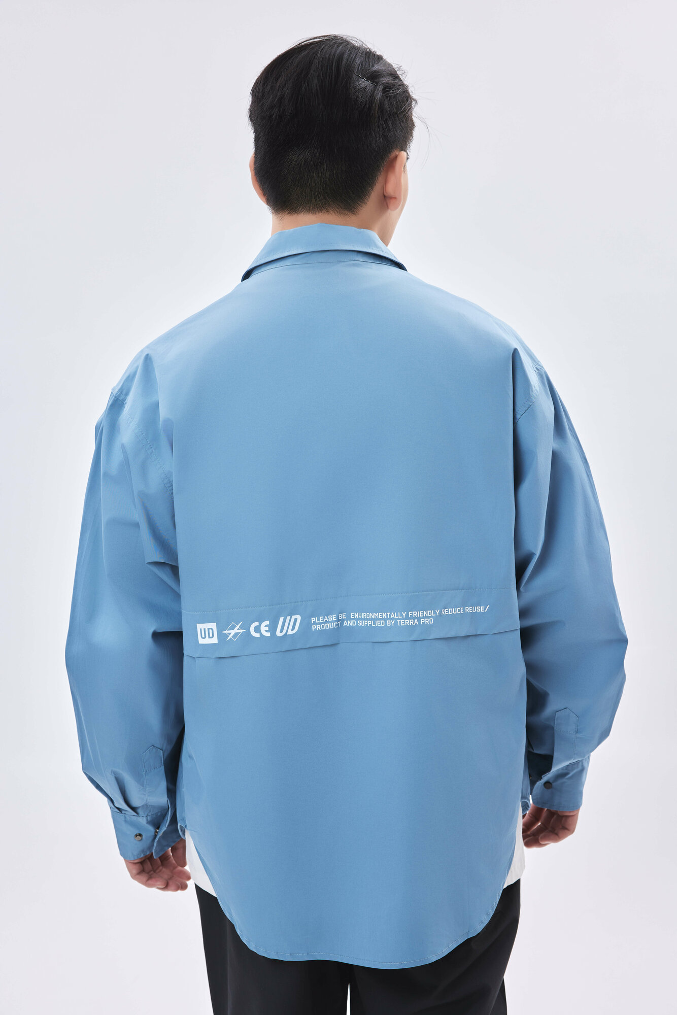 Рубашка TERRA PRO, размер L, blue — фото 1