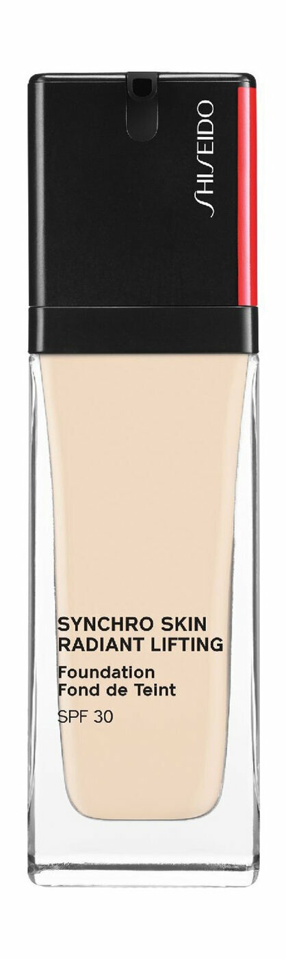 SHISEIDO Synchro Skin Тональное средство для лица с эффектом сияния и лифтинга SPF 30, 30 мл, 120 Ivory