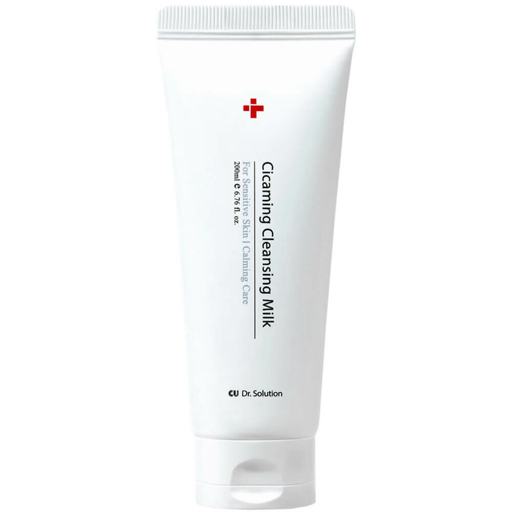 Молочко для деликатного очищения с центеллой Cu skin Clean-Up Cicaming Cleansing Milk