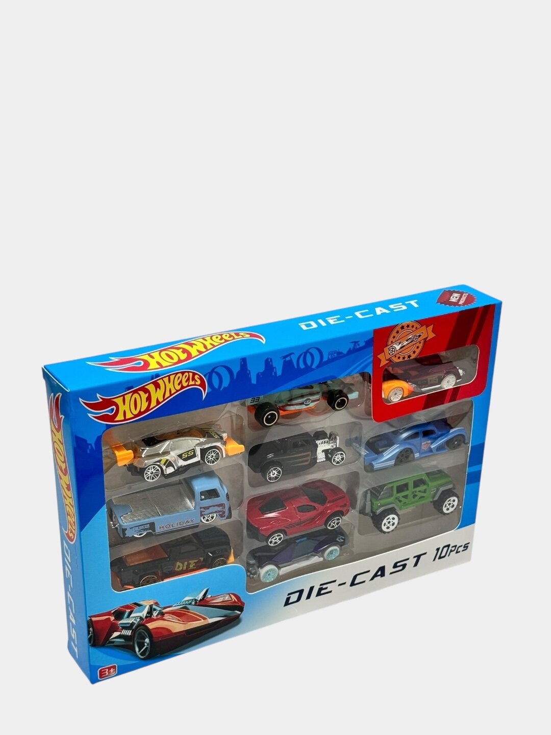 Металлические машинки Hot Wheels 'Коллекция' 10 шт, для детей 3+, яркие, Код. 28551