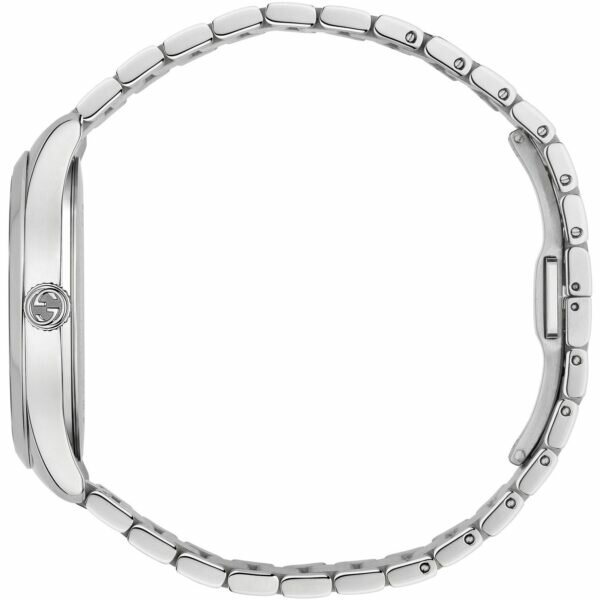 Наручные часы GUCCI, серебряный, розовый — фото 1