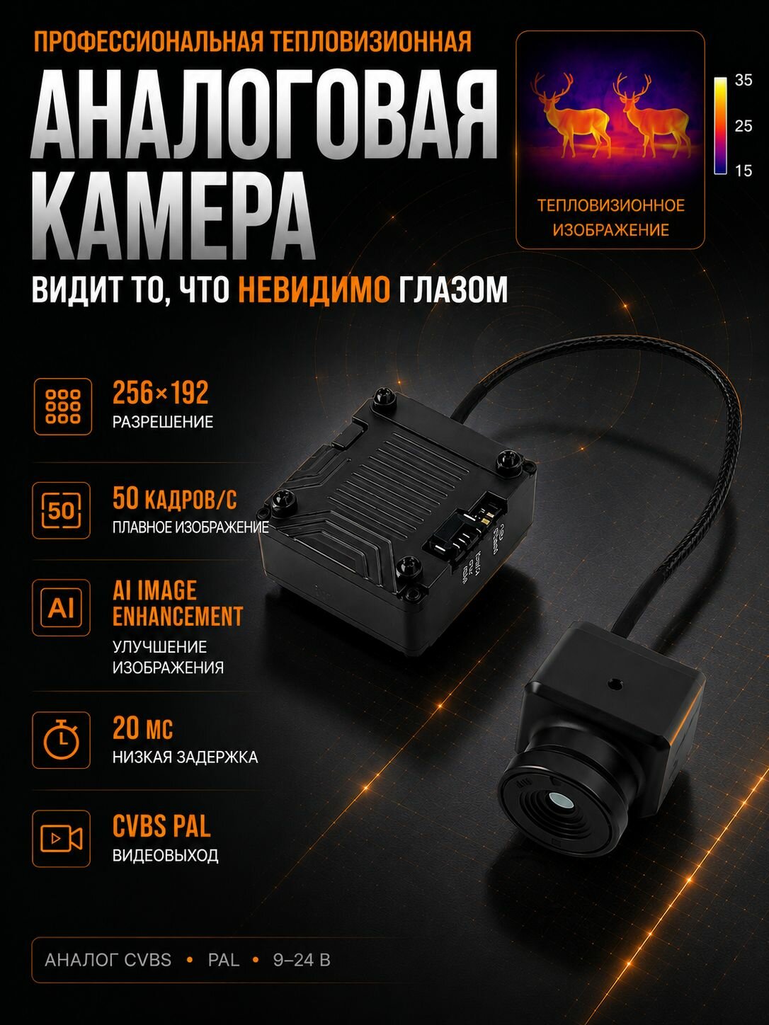 FPV камера тепловизионная Caddx ECLIPSE 002