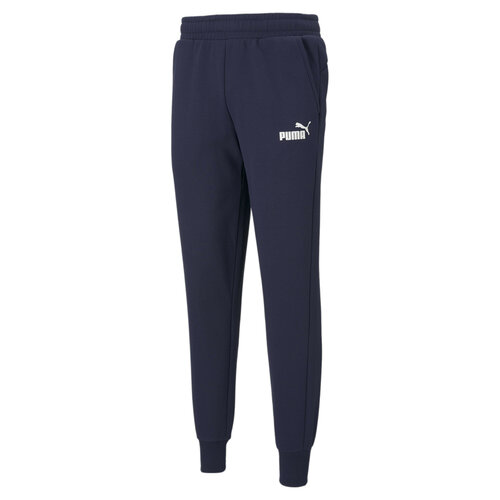 Брюки спортивные PUMA Ess Logo Pants, размер L, синий брюки puma ess logo pants размер xxl синий