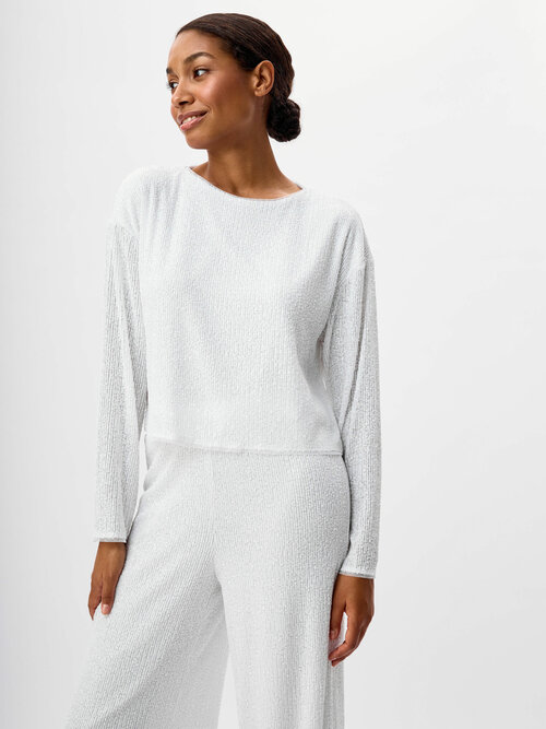 Блуза  Sela, размер XS INT, белый