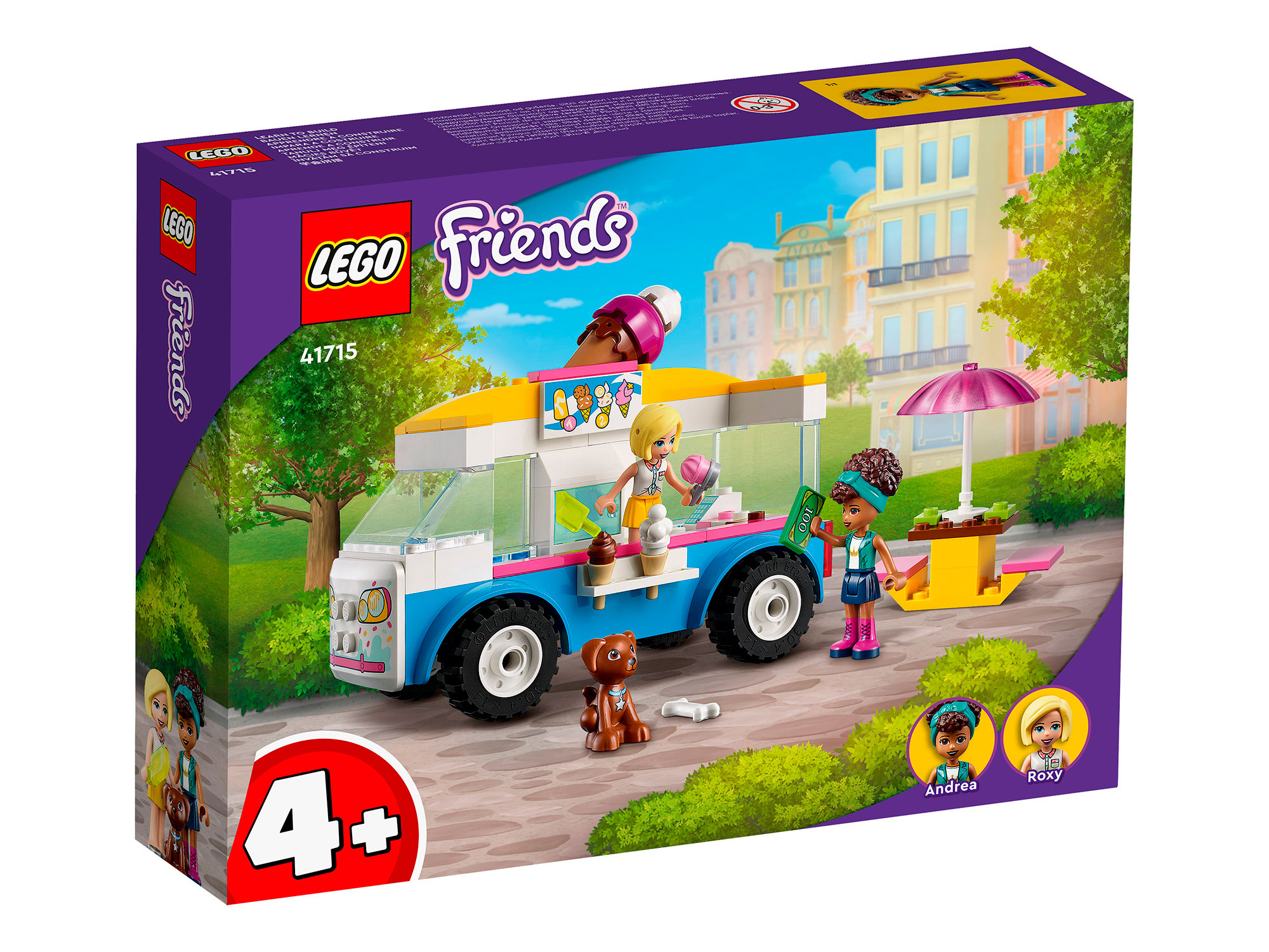 Конструктор LEGO Friends 41715 Ice Cream Truck Фургон с мороженым, 84 дет.