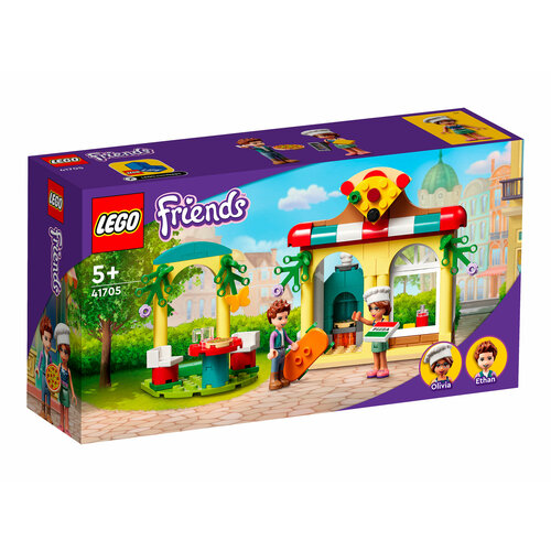 конструктор lego friends 41092 пиццерия стефани 87 дет Конструктор LEGO Friends 41705 Пиццерия Хартлейк Сити, 144 дет.