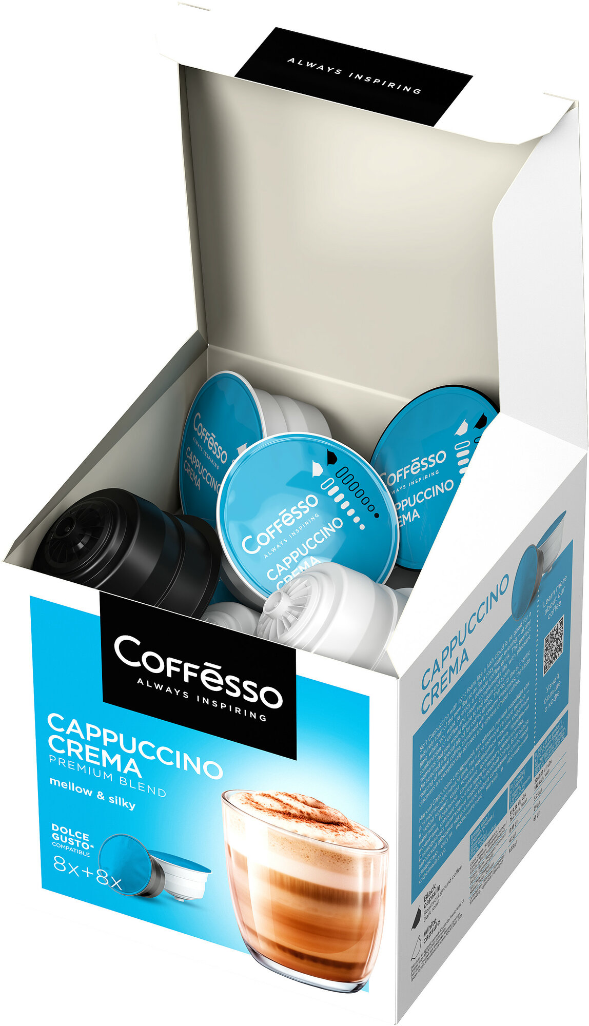 Кофе в капсулах Coffesso Сappuccino Crema - фотография № 5