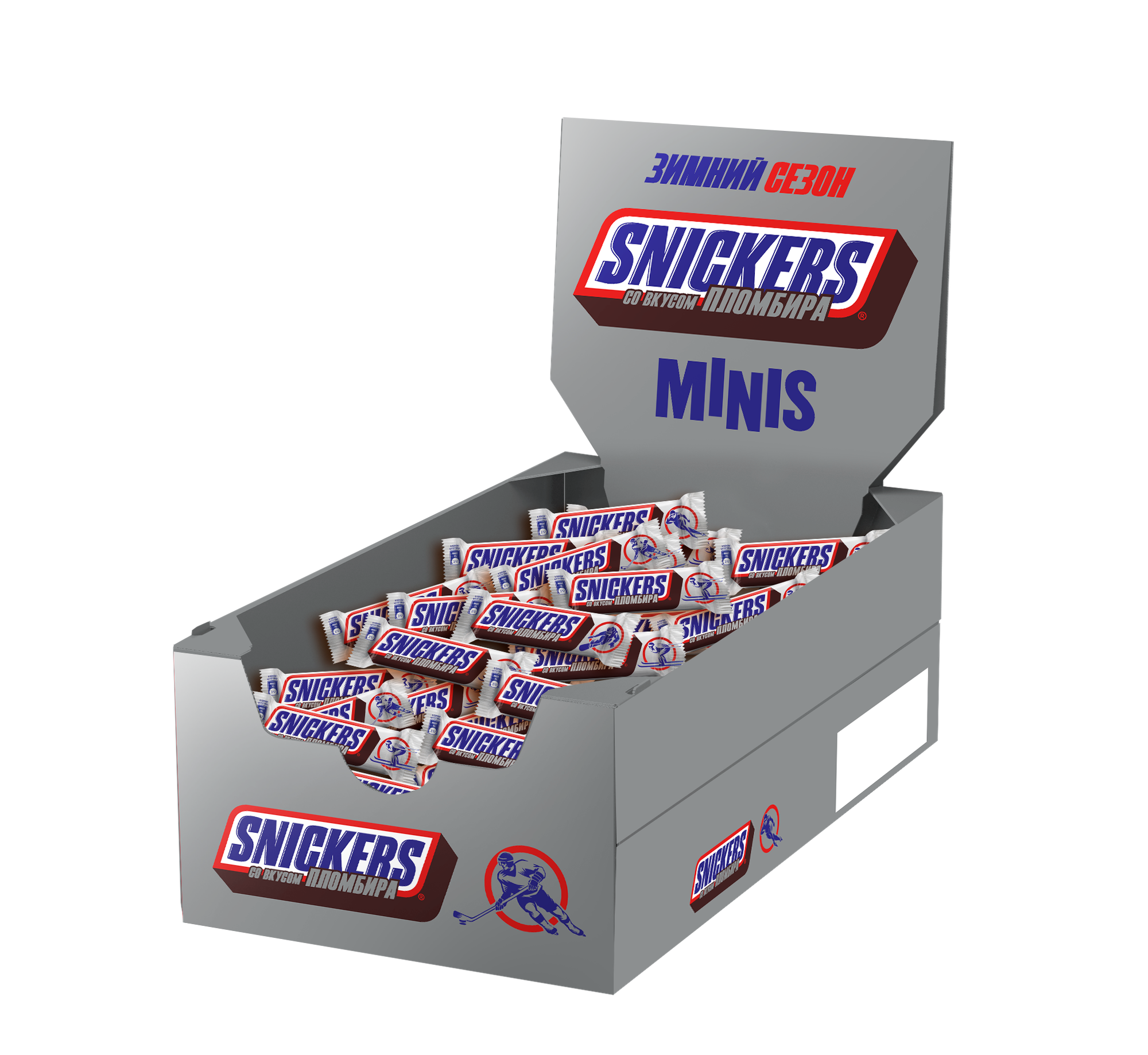 Snickers Minis Пломбир, Лимитированные шоколадные конфеты с карамелью, арахисом и нугой со вкусом сливочного пломбира, 2.9кг — купить в интернет-магазине по низкой цене на Яндекс Маркете