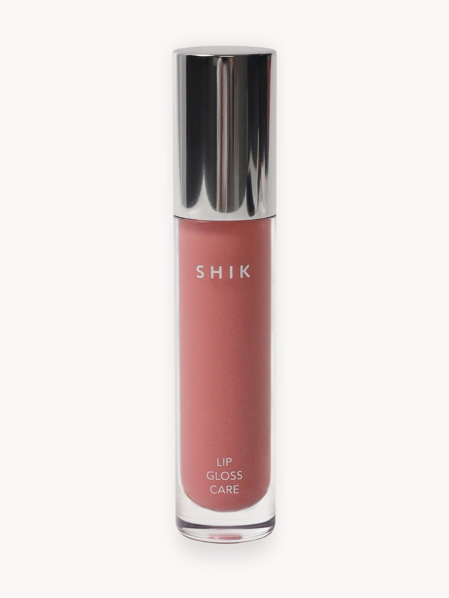Блеск для губ увлажняющий SHIKstudio LIP CARE GLOSS INTENSE сияющий оттенок 01 PALE PINK нежный молочно-розовый