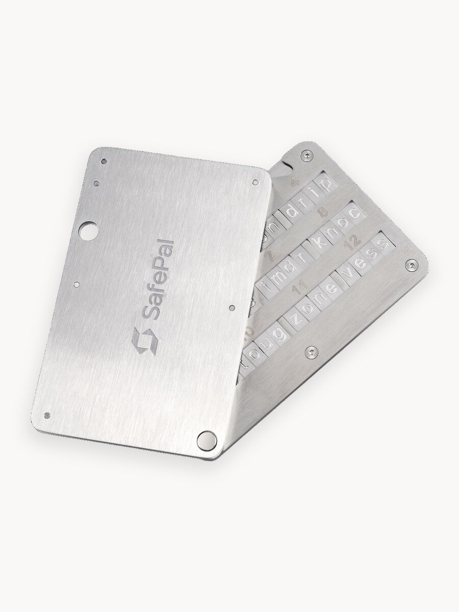 SafePal Cypher Seed Board для криптокошелька - Устройство хранения мнемонических seed фраз