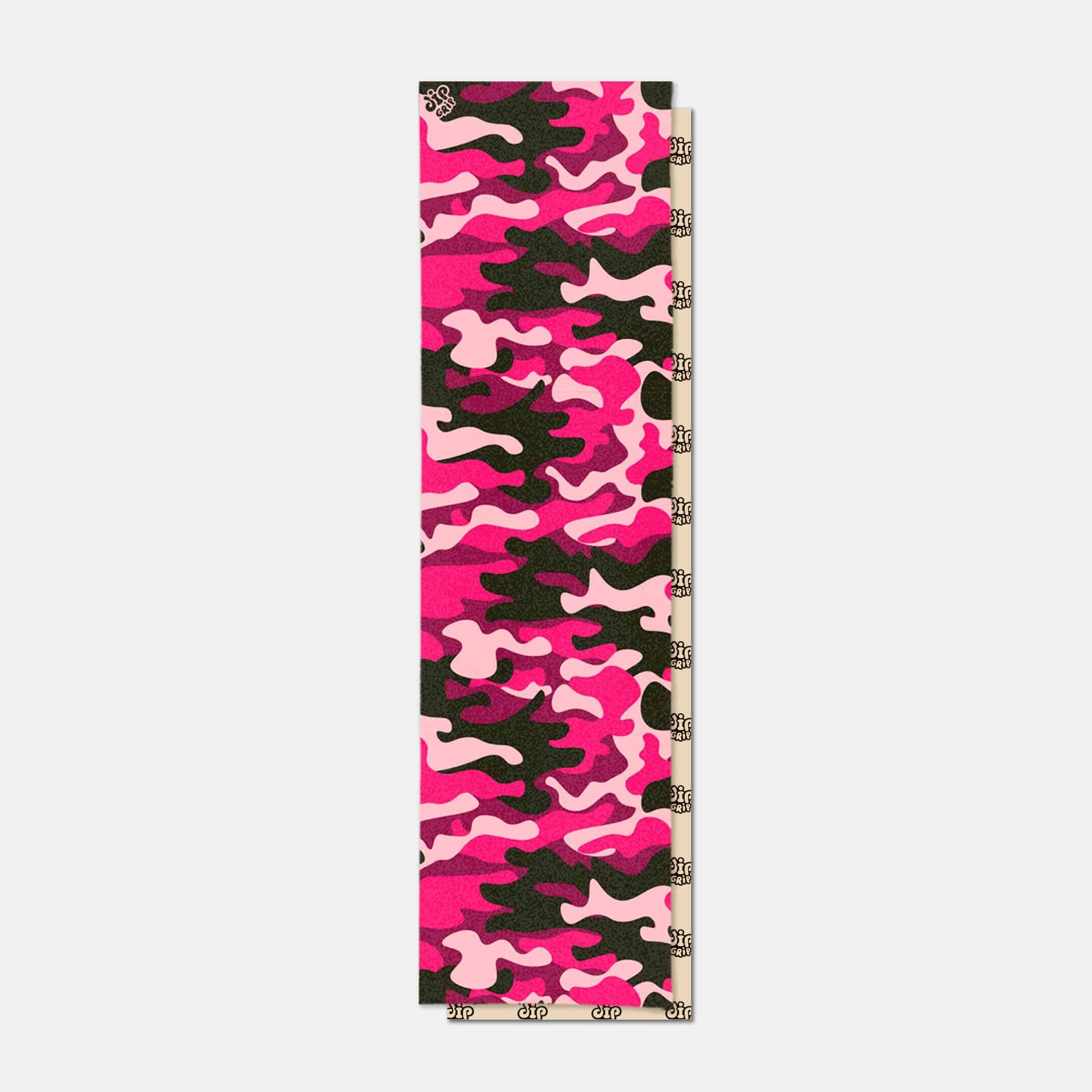 Шкурка для самоката/скейтборда Dip Grip CAMO: PINK/BLACK, размер 83,8х22,8см