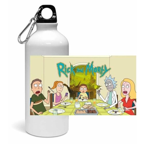 фото Спортивная бутылка рик и морти № 1 bugrikshop