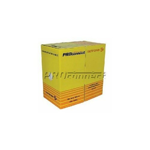 Proconnect Кабель 01-0045-3 Кабель UTP CAT5 4 пары 305м 0.51мм OUTDOOR CCA