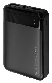 Внешний аккумулятор Deppa NRG Power Compact 10000mAh 2USB-Type-C 2.1A Black (33630)