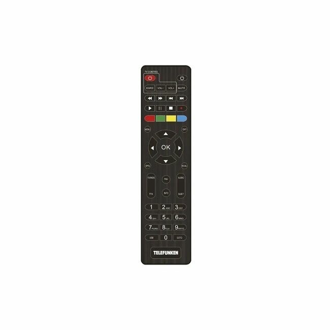 Ресивер TELEFUNKEN DVB-T2 TF-DVBT261 черный