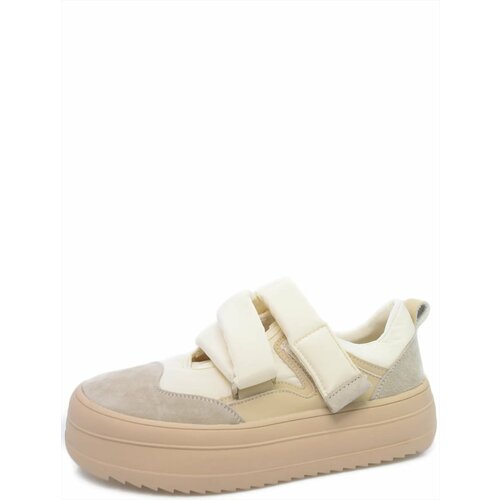 фото Кроссовки escan, размер 39, бежевый