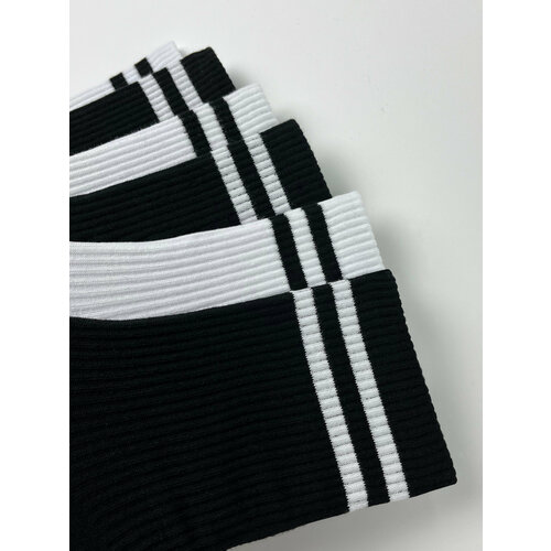 фото Носки virtuoso, 6 пар, размер 38/39/40, черный, белый