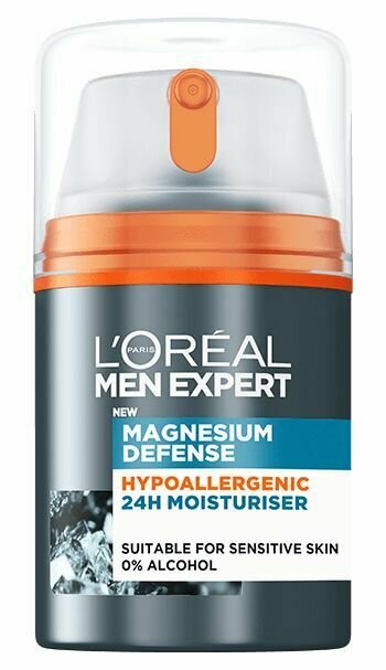 Крем для лица L'Oral Paris Men Expert Magnesium Defense 50 мл ( из Финляндии)