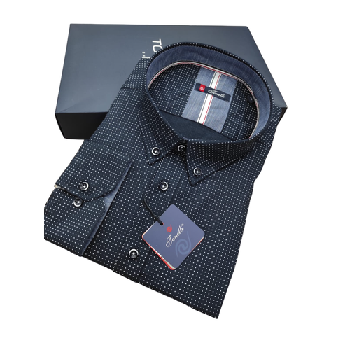 фото Рубашка tonelli, размер 9xl, синий