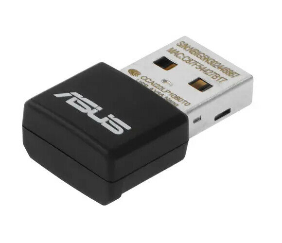 Адаптер ASUS USB-AX55 NANO // WI-FI 802.11ax/ac/a/g/n, 400 + 867 Mbps USB 3.0 Adapter + 2 антенны ; 90IG06X0-MO0B00 (USB-AX55 NANO) - фото №10