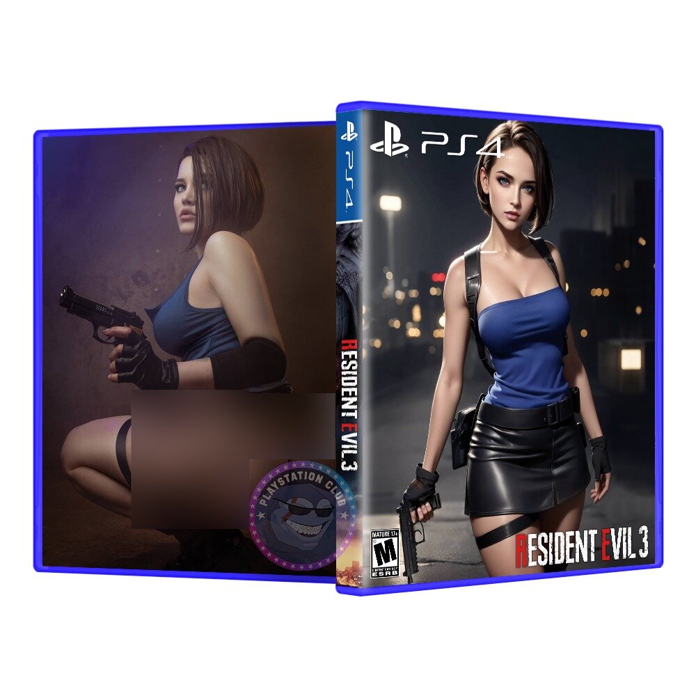 Эксклюзивная обложка PS4 для Resident evil 3 №6